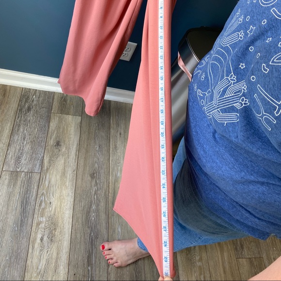 Spaghetti Strap Orange Jumpsuit Size L - Picture 8 of 9